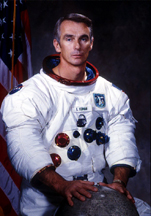 Eugene A. Cernan in a NASA photo