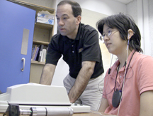 Joshua Alexander hearing aid