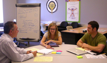 Tim Peoples, laurie Parker, Steve Ouellette