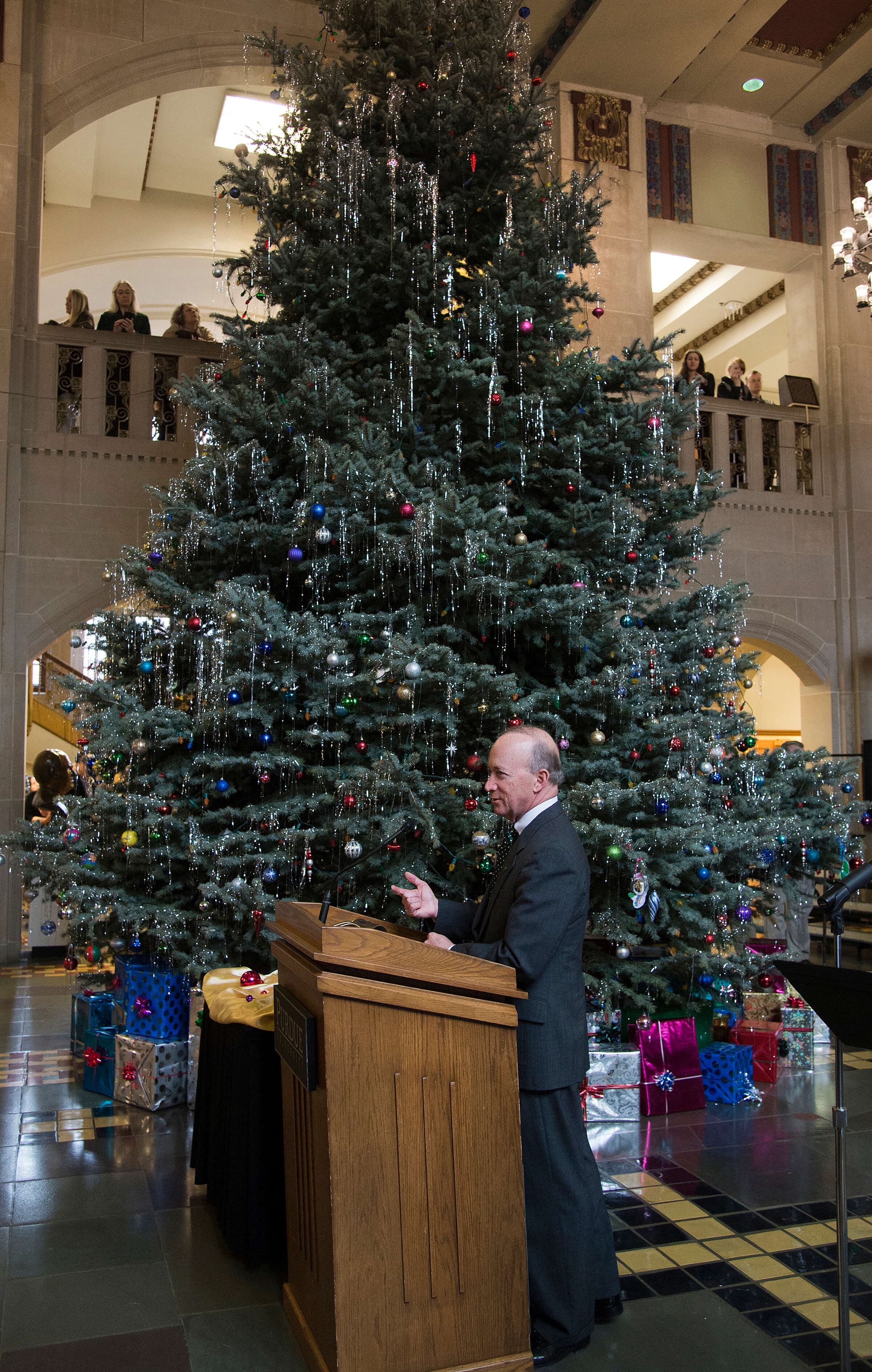 Did You Know? Purdue Memorial Union's Christmas tree Purdue University