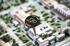 Campus model closeup