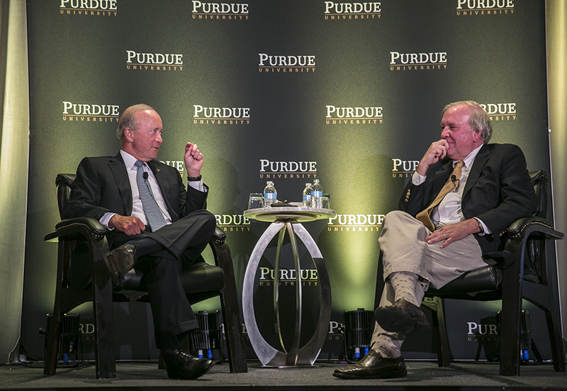 Mitch Daniels and Mike McCurry