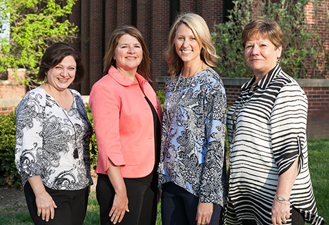 Laura Farkas, Michelle Jansen, Lauren Ratcliff, Pam Nesbitt