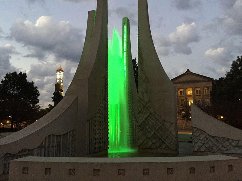 Class of 1939 Water Sculpture