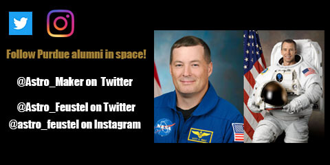 astronauts Tingle Feustel social media