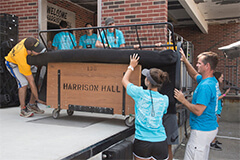 Boiler Gold Rush move-in day