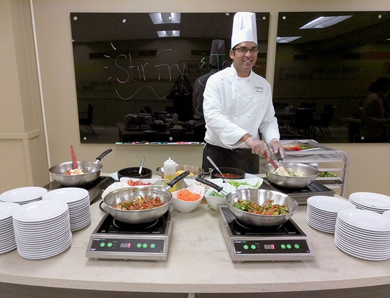 Gathering Place dining station