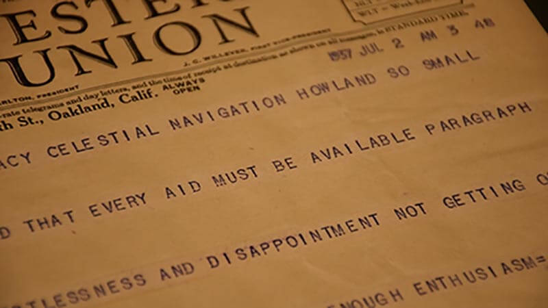 Earhart telegram
