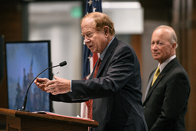 Joseph Ellis and Mitch Daniels