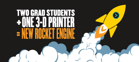 3-D printer and new rocket engine