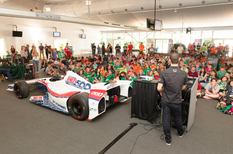 Purdue Motorsports M-STEM student fair