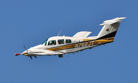 emissions-measuring airplane