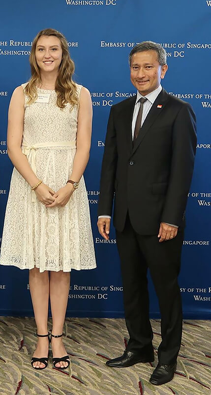 Rachel King Singapore Embassy