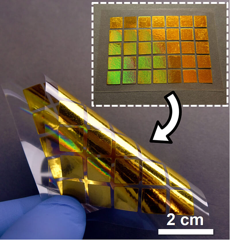 Flexible plasmonics