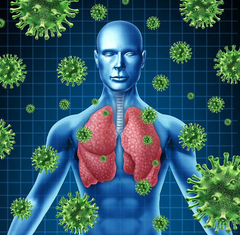 lower lung infections paired powder antibiotics