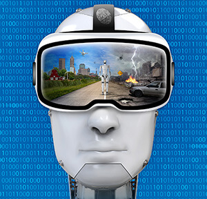 Dawn or Doom VR eyewear logo