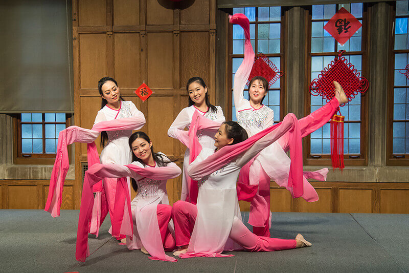 Chinese New Year dance performance
