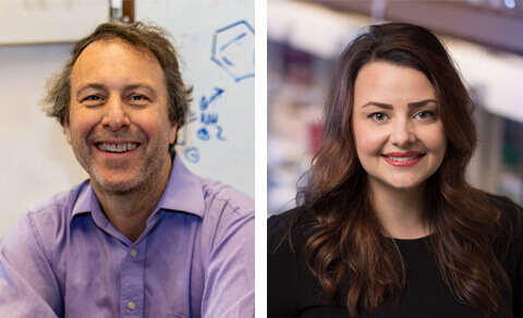 Mark Lipton and Haley Oliver