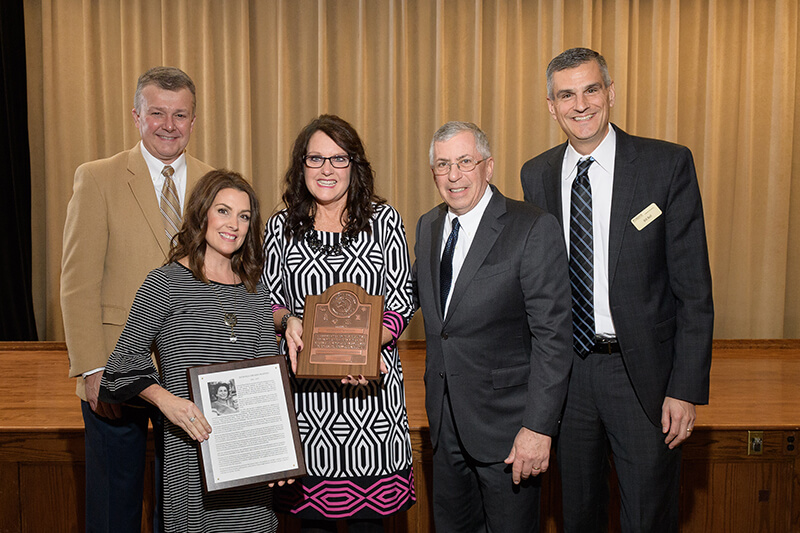 Jay Akridge, Jeanette Greener, Michelle Wagner, Bill Sullivan and Bill Bell