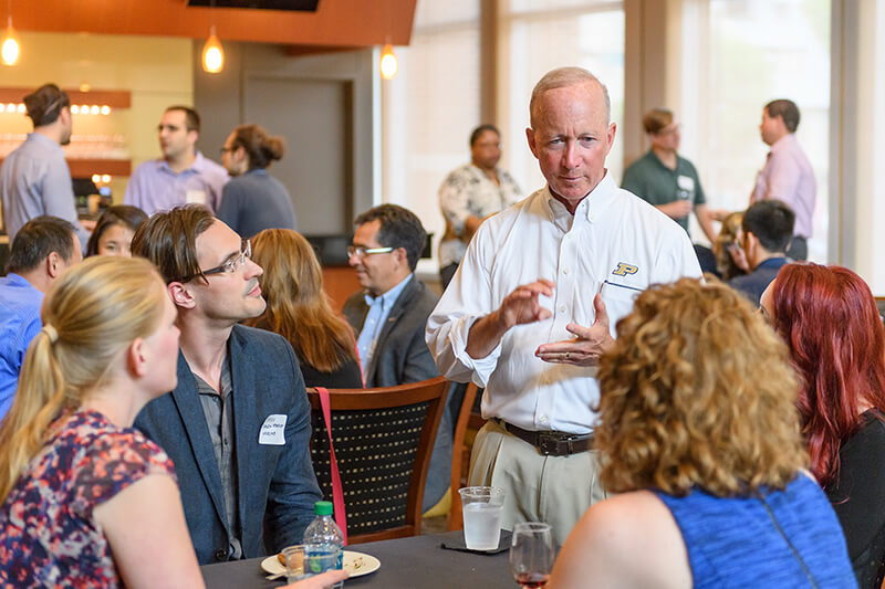 Purdue President Mitch Daniels