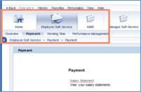 Purdue SAP Portal screen