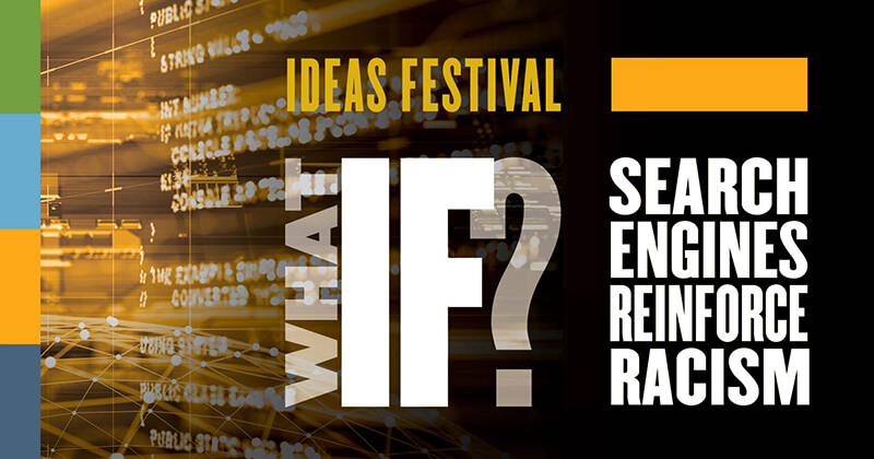 Graphic for Safiya Noble lecture