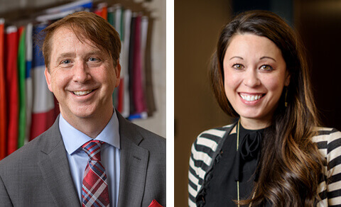 John Sundquist and Becky Walters