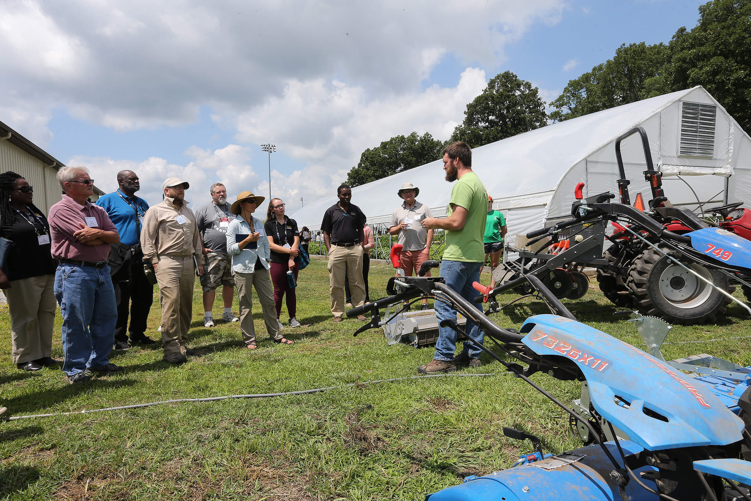 Purdue field day provides info on smallfarm crops Purdue University News
