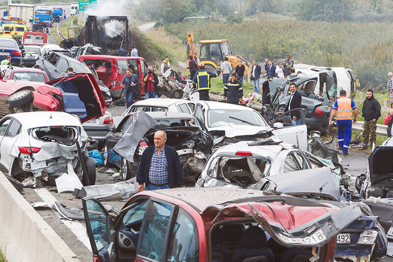 Bullock accident