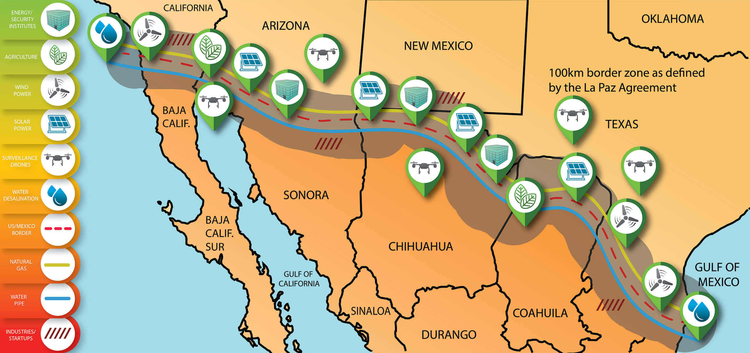 Zone definition. Стена между США И Мексикой на карте. Граница Мексики и США коридор. Граница Мексики и Нью Мексики. Бордер на границе Мексики.