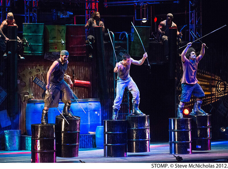 STOMP production photo