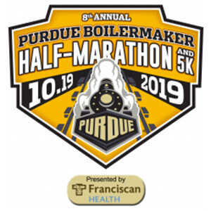 half-marathon and 5K logo