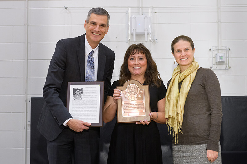 Bill Bell, Betty Lewis, Lori Czerwionka