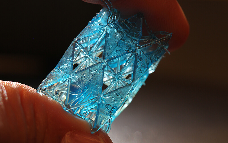 bone-inspired 3D-printed polymers