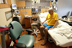Craig Sager hospital room