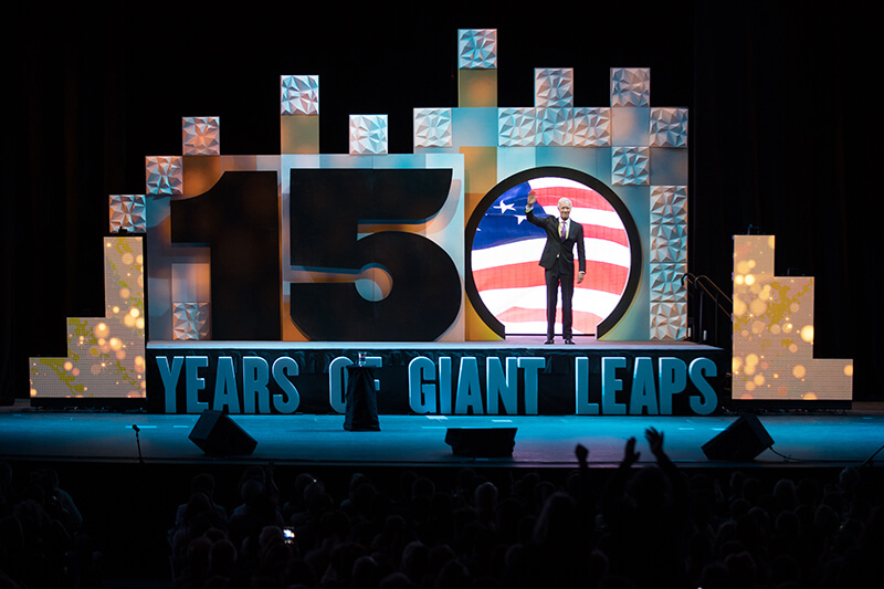 150th year set on Elliott Hall stage