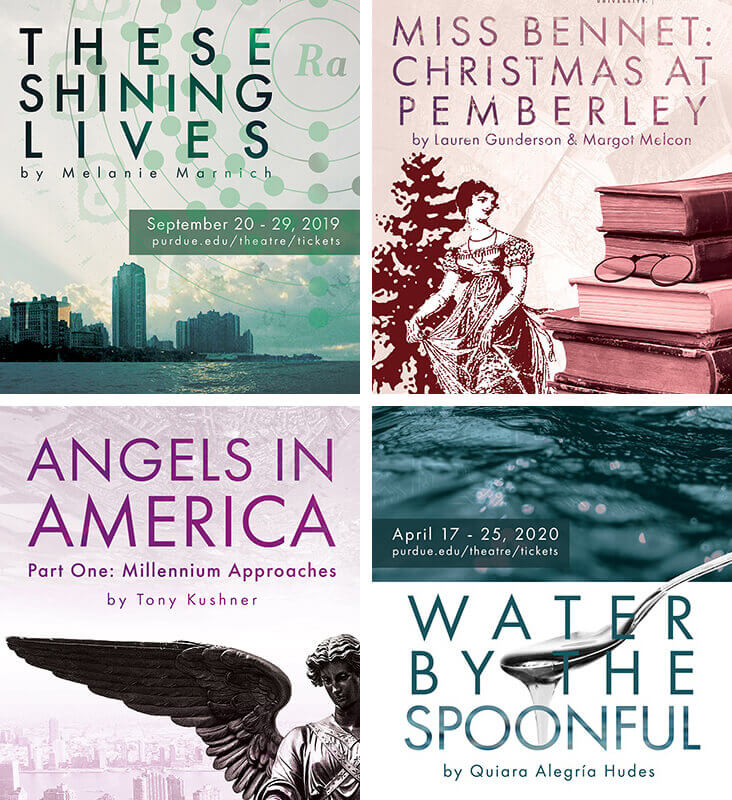 theatre season poster graphic