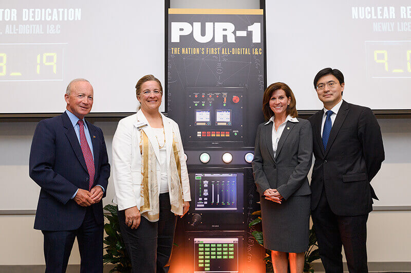 PUR-1 dedicated during ceremony