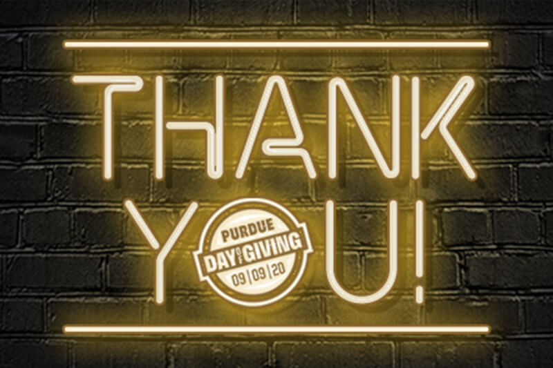 Day of Giving thank you graphic