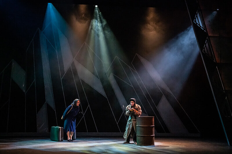 Angels in America homeless woman scene