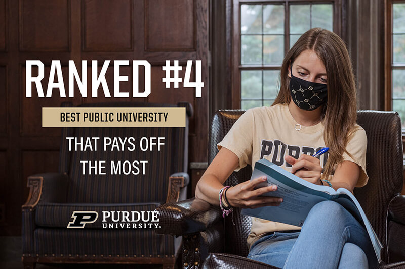 ranking promo showing masked student reading book