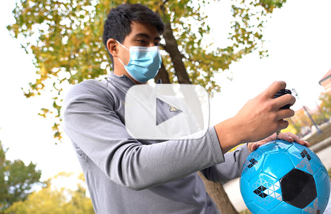 image from soccer video