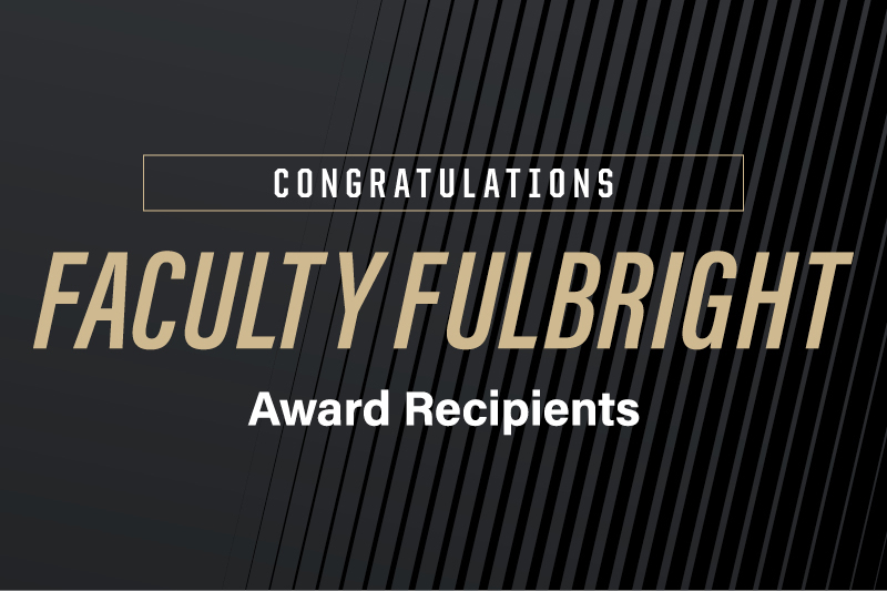 Purdue school honored with Fulbright Scholar Awards