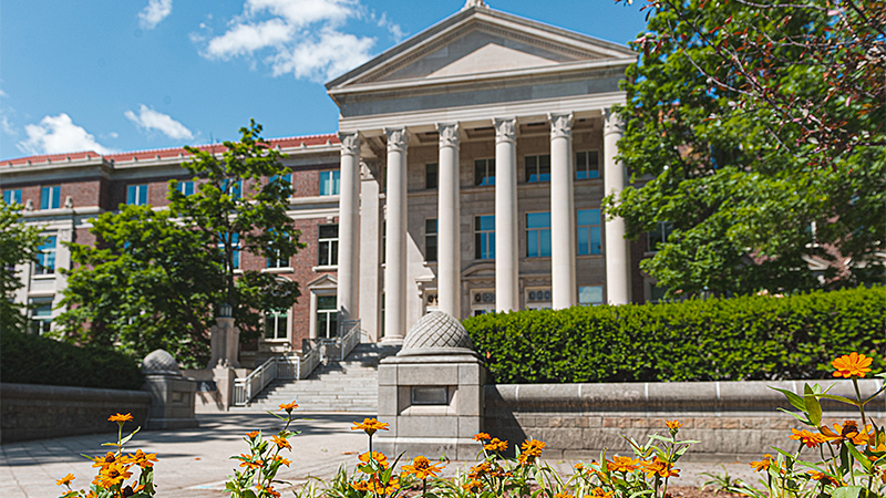 Hovde Hall on the Purdue University campus