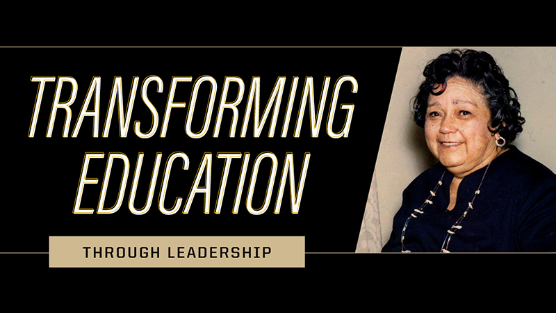 Helen Bass Williams in graphic