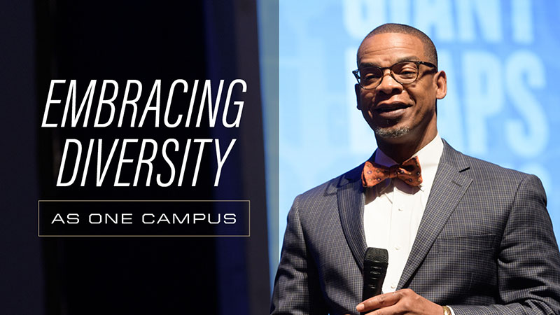 John Gates in diversity graphic