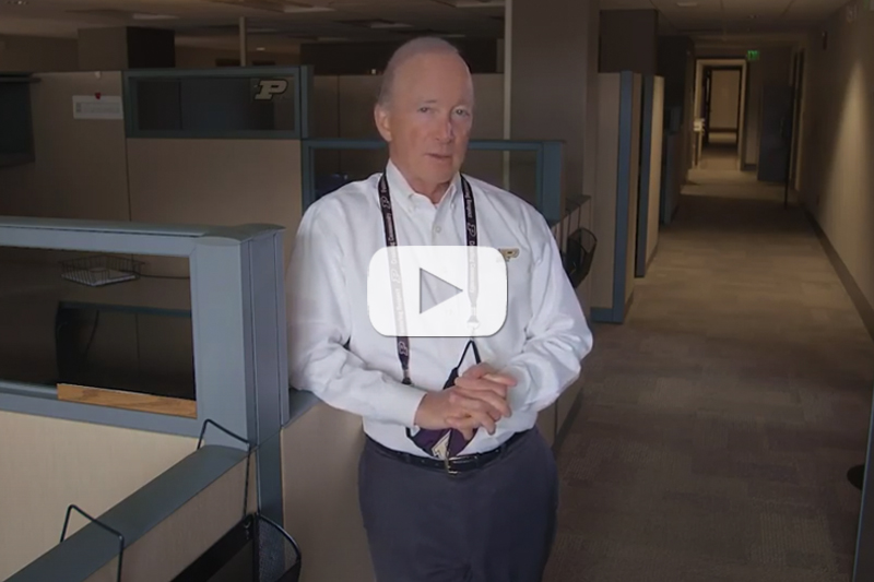 Video still of Mitch Daniels
