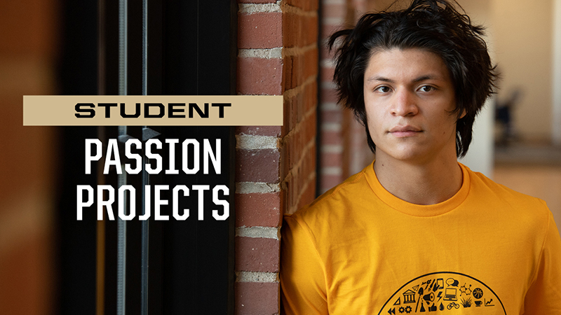 PPHS student in Passion Projects graphic