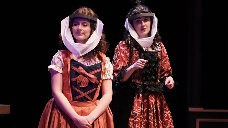 two characters from Nell Gwynn play 