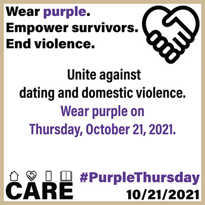 Purple Thursday graphic